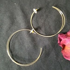 Gold Hoop Earings